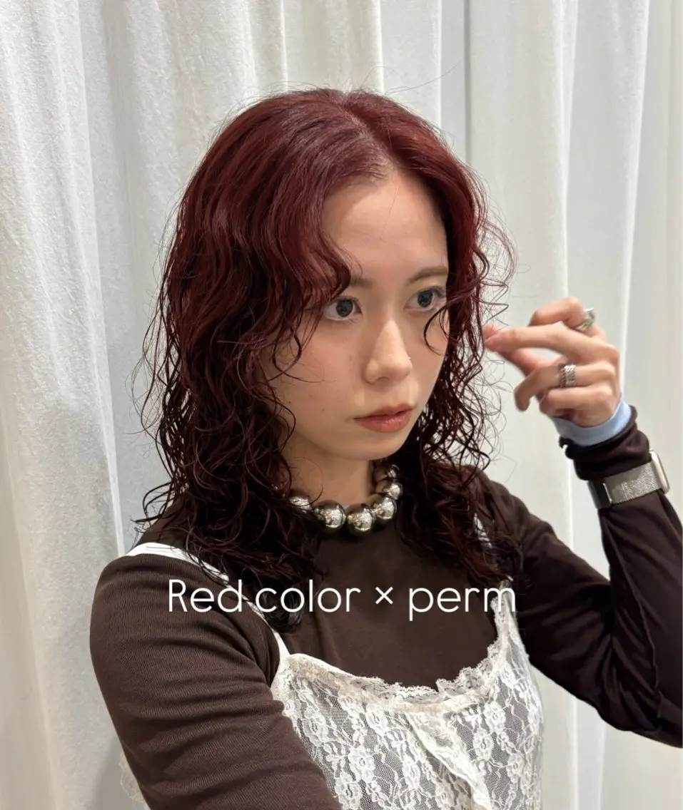 カラー ヘアカラー トリートメント 透明感カラー/ 春日井/ナズナのヘアスタイル