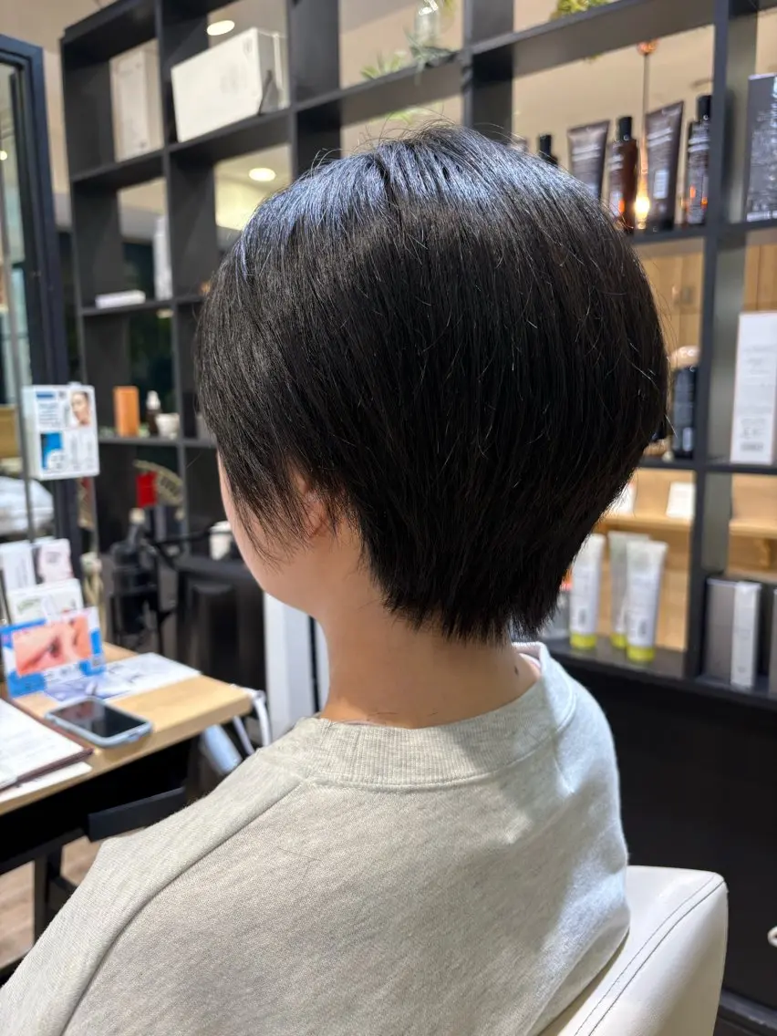 ショート ショートヘア 梅沢 優羽のヘアスタイル