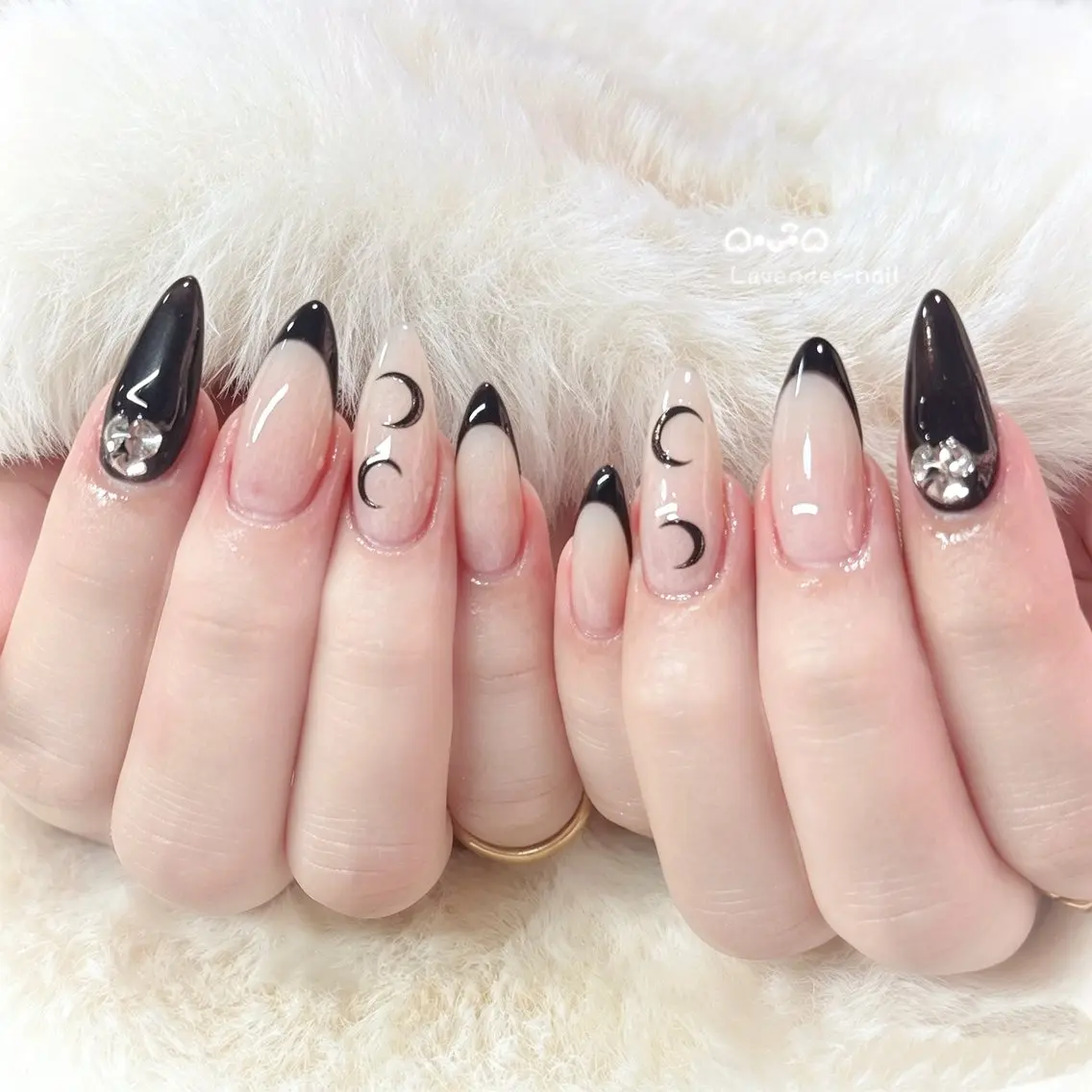 ネイル ハンドネイル Lavender nail·中島公園のネイルデザイン