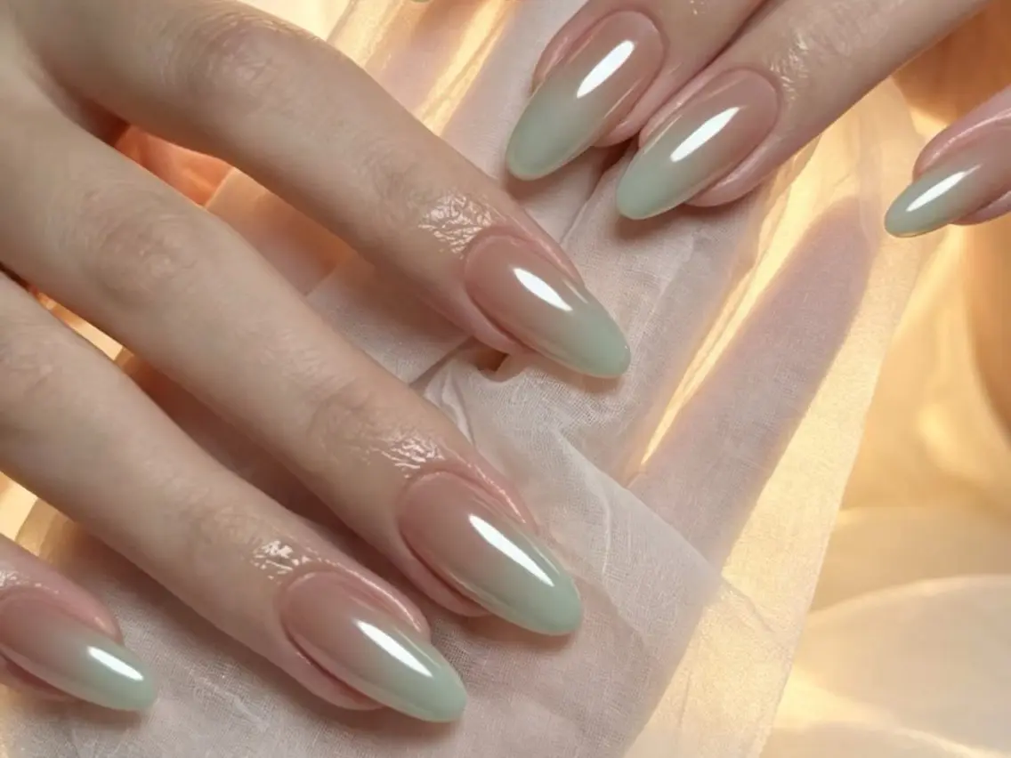 ネイル オーロラネイル チークネイル フットネイル フレンチネイル ジェルネイル ハンドネイル ハンドケア NEW NAIL💞 yukiのネイルデザイン