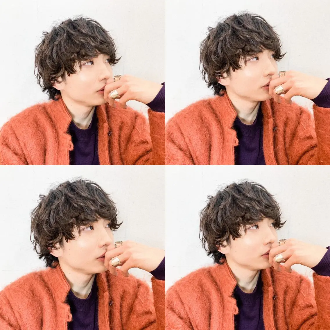 ショート カラー パーマ ヘアアレンジ メンズ メンズスタイル ly本厚木のヘアスタイル