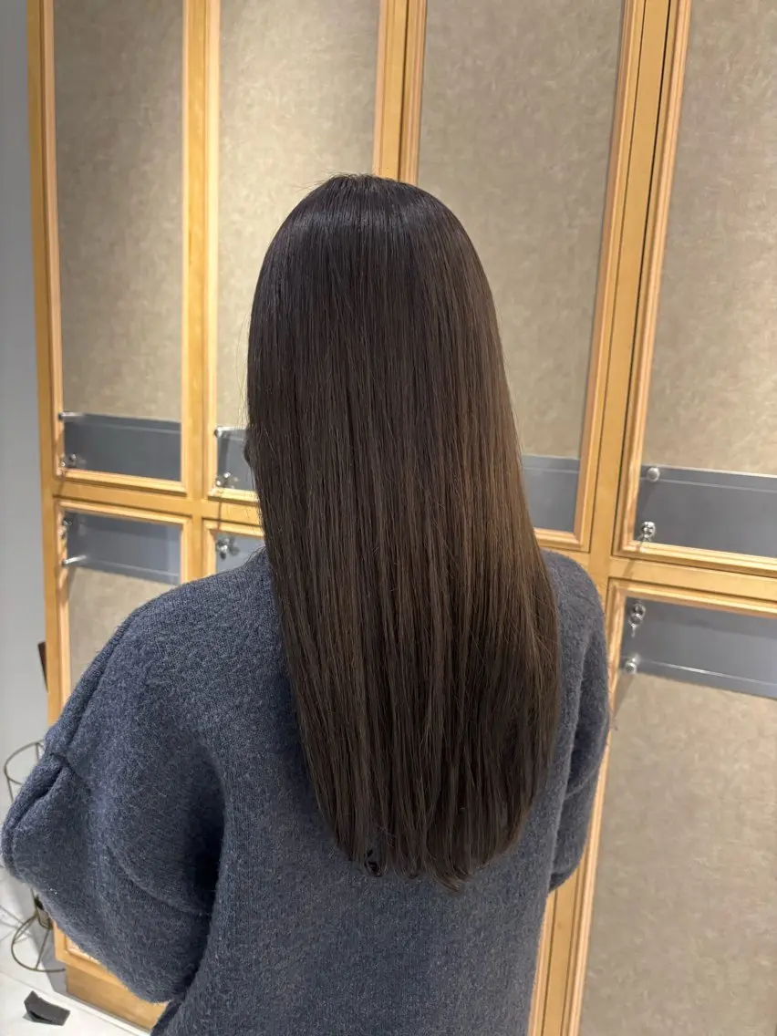ロング カラー ブリーチ ヘアカラー 莉瑠 / ボブモデル募集🐃のヘアスタイル