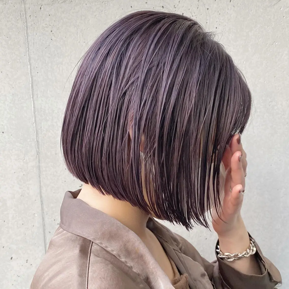 ショート カラー ヘアカラー トリートメント ケアブリーチ/透明感 /Arisaのヘアスタイル