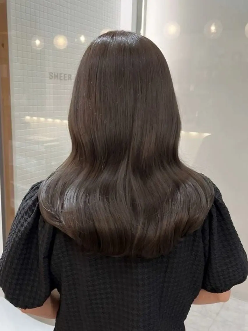カラー ブリーチ ブラウンカラー 透明感カラー 縮毛矯正 ヘアカラー あつき/パーマ/縮毛 /ブリーチ特化🌟のヘアスタイル