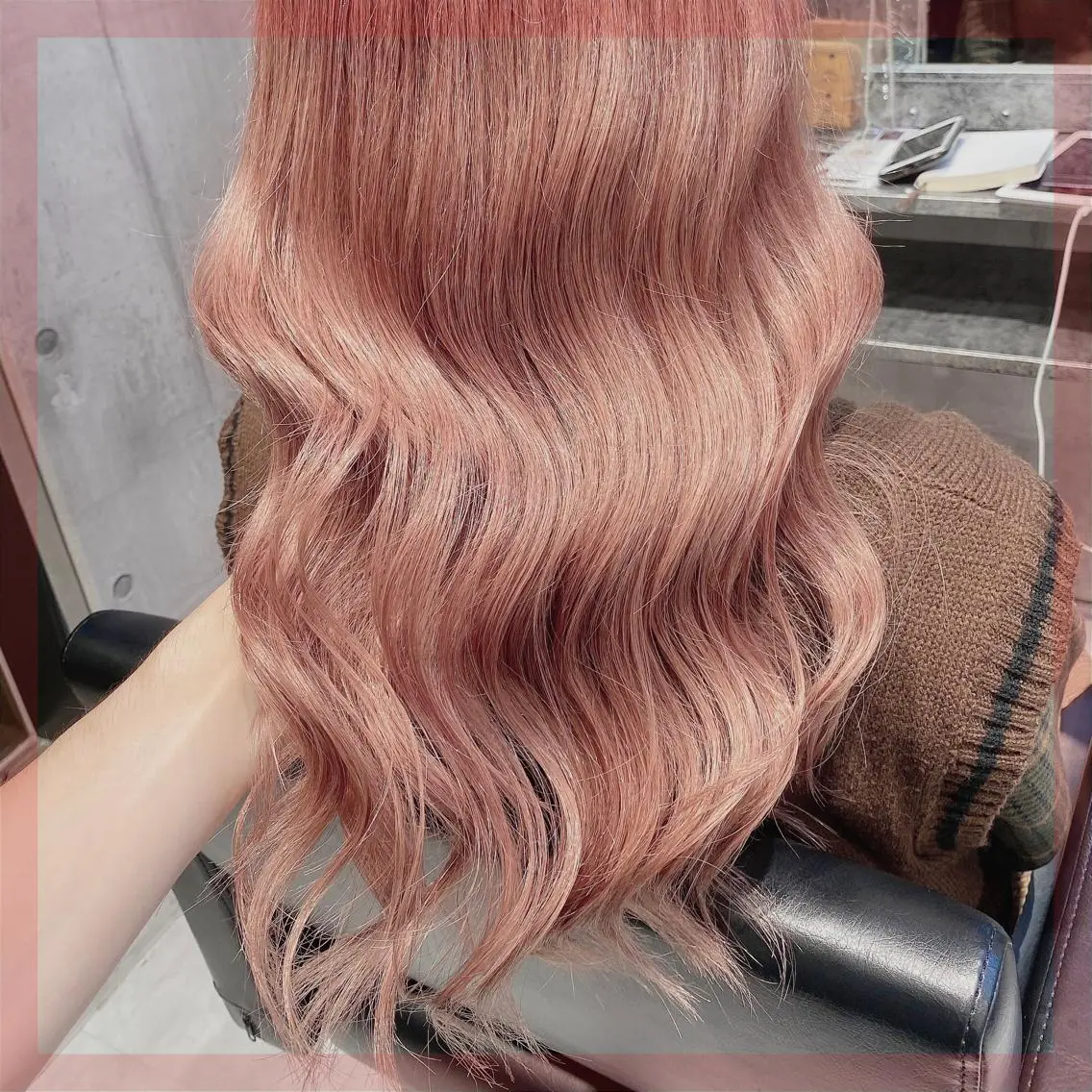 ロング カラー ヘアアレンジ メンズ キッズ ブリーチの髪様 MASATOのヘアスタイル