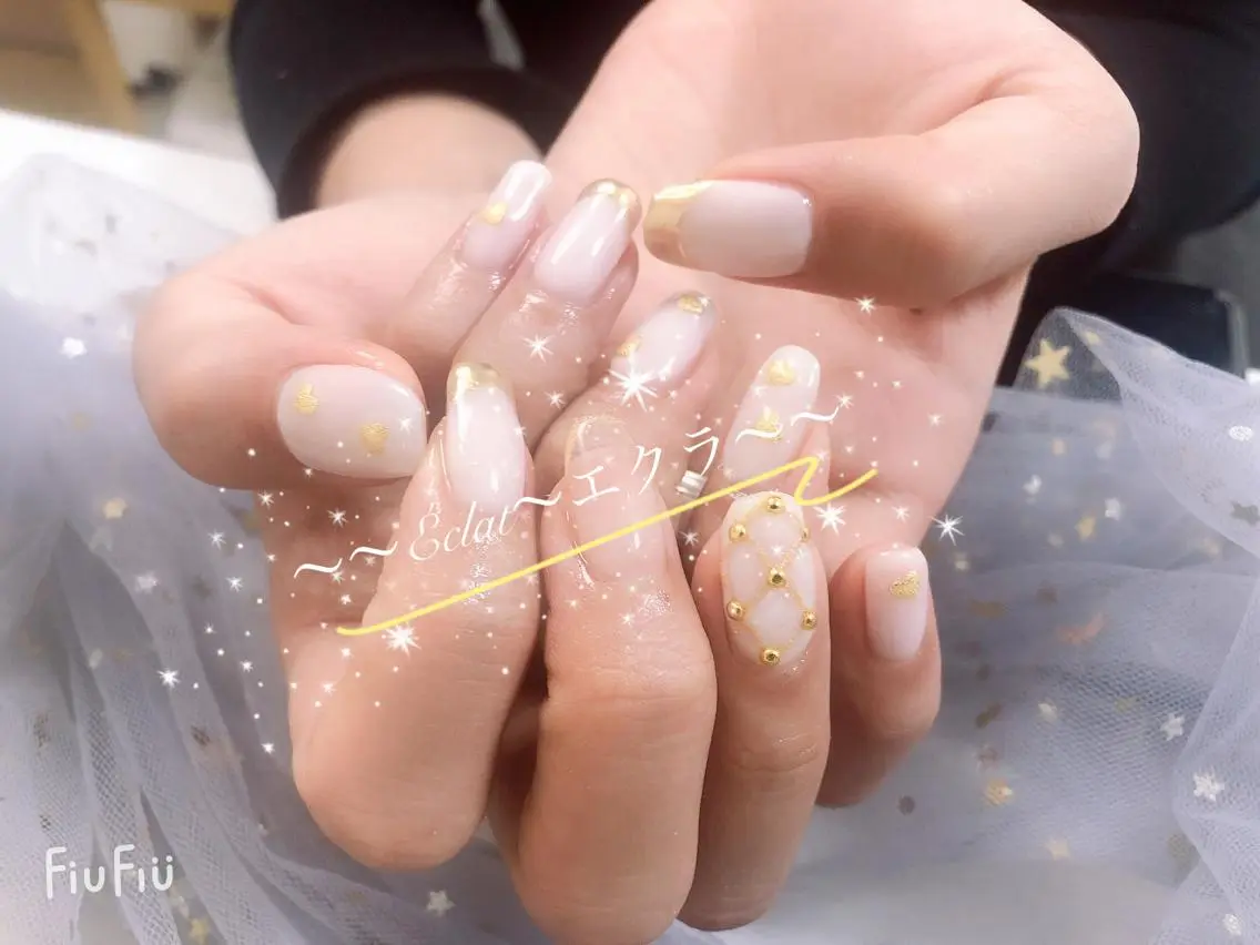 ネイル ハンドネイル ハンドケア ネイルサロンエクラ 🫧Shizukaのネイルデザイン