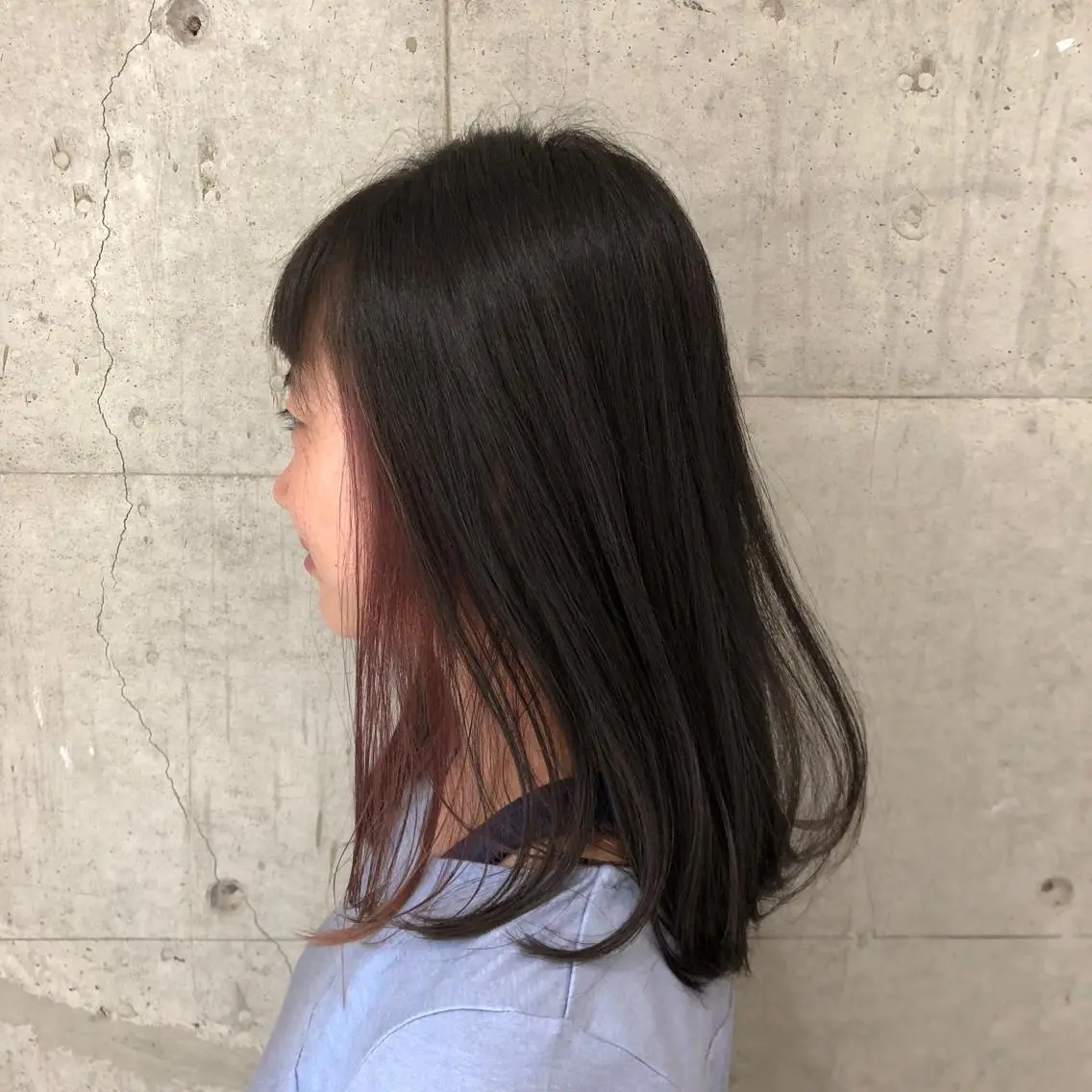 ミディアム カラー 【ショート特化】 森本　祐太のヘアスタイル