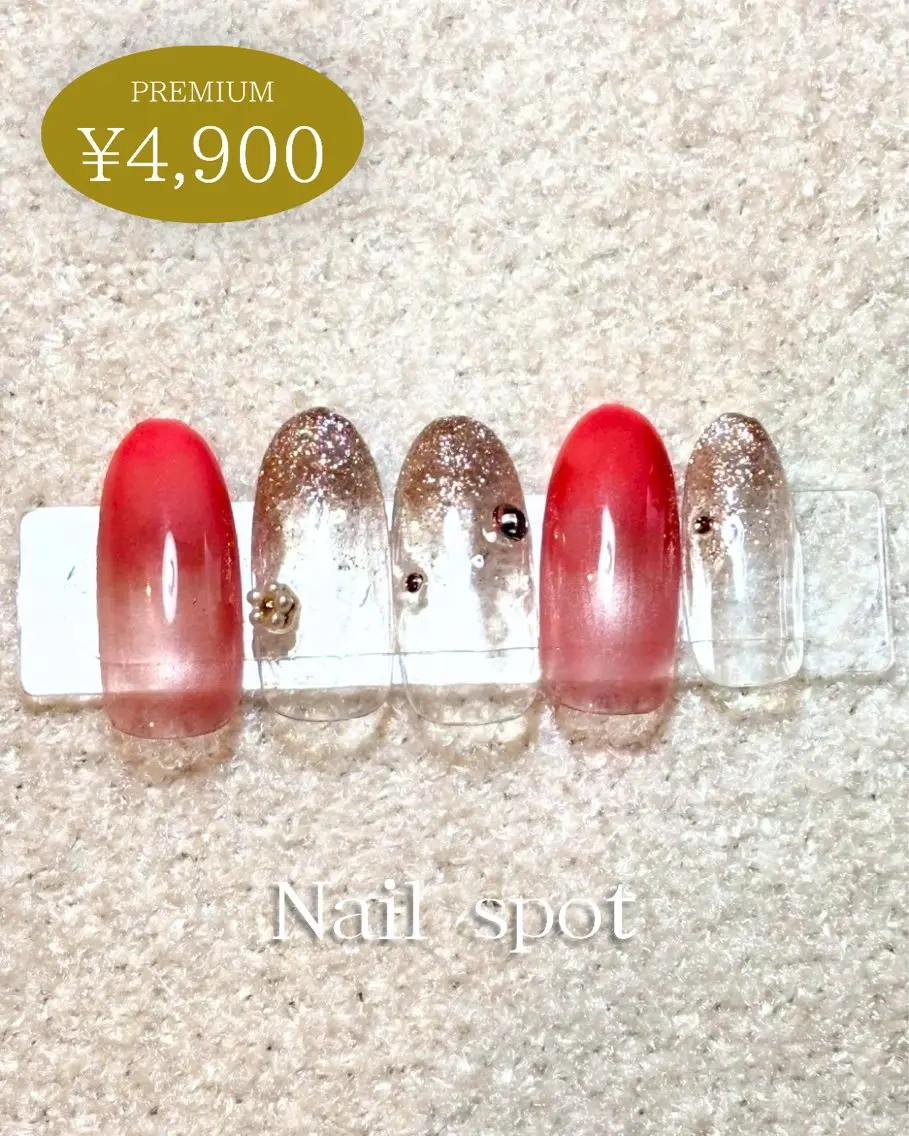 ネイル マグネットネイル ストーンネイル ハンドネイル Nail spotのネイルデザイン