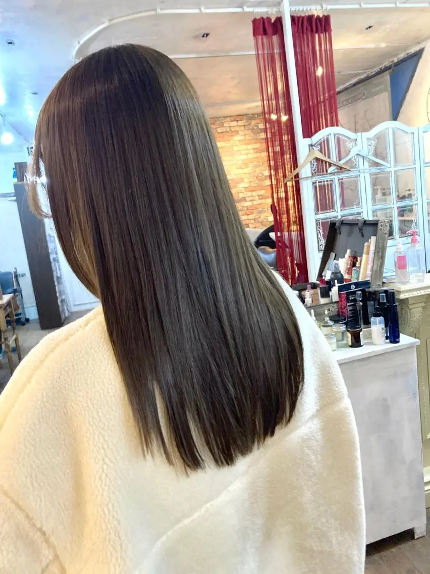 美髪に【カット+TOKIOトリートメント】✨最高つるつるヘアに✨の写真