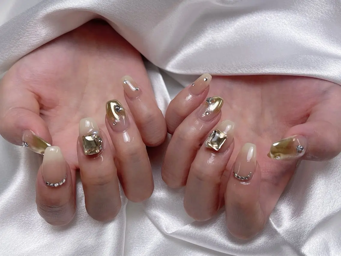 ネイル ハンドネイル ╹◡╹MimoEye lash🌻Nailのマツエク・マツパデザイン