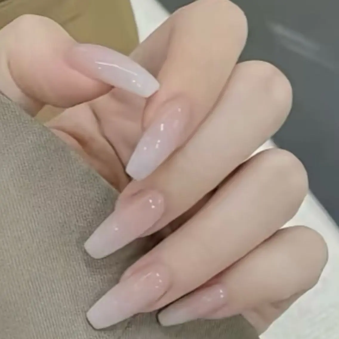 初回オフ無料⭐HAND or FOOT★ハンドorフット✨自爪💕人気なベイビーブーマーの写真