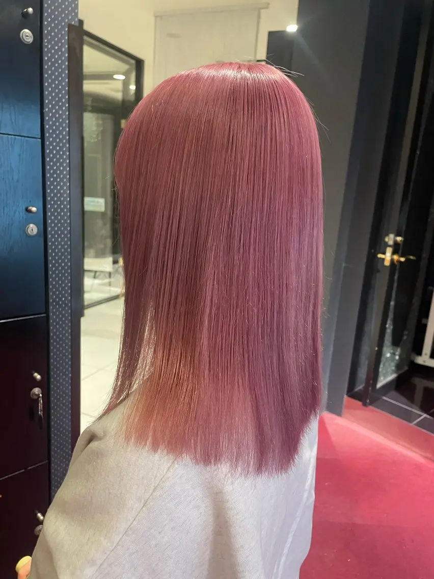 カラー ヘアカラー トリートメント 松葉 小春のヘアスタイル