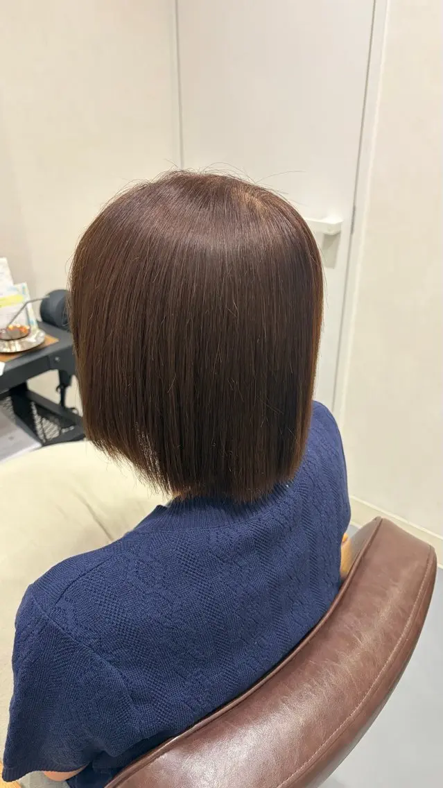 ショート 縮毛矯正 米澤 奈央のヘアスタイル