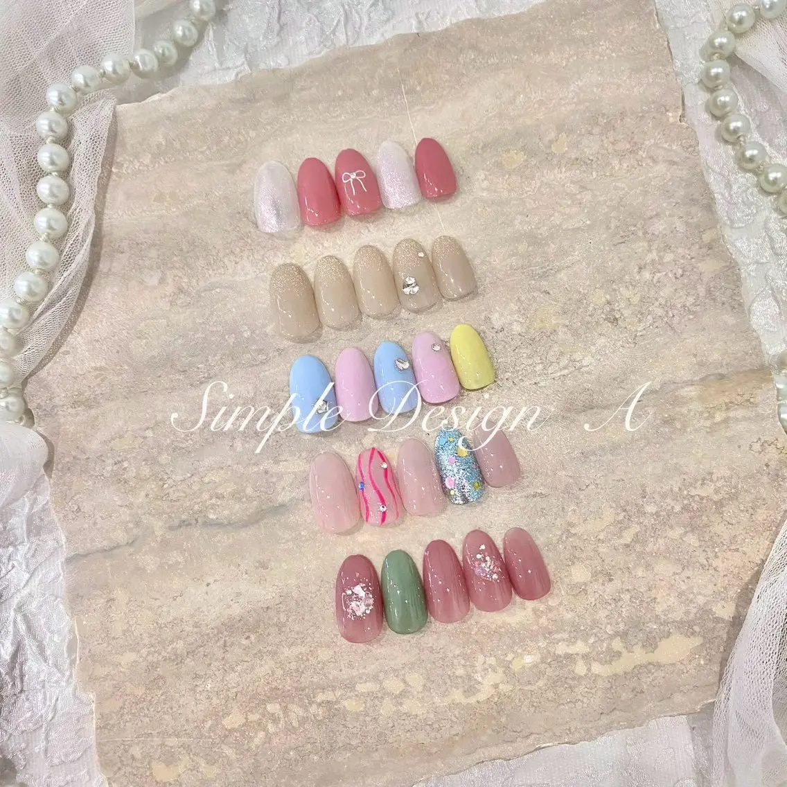 ネイル ハンドネイル M2beauty Renaのネイルデザイン