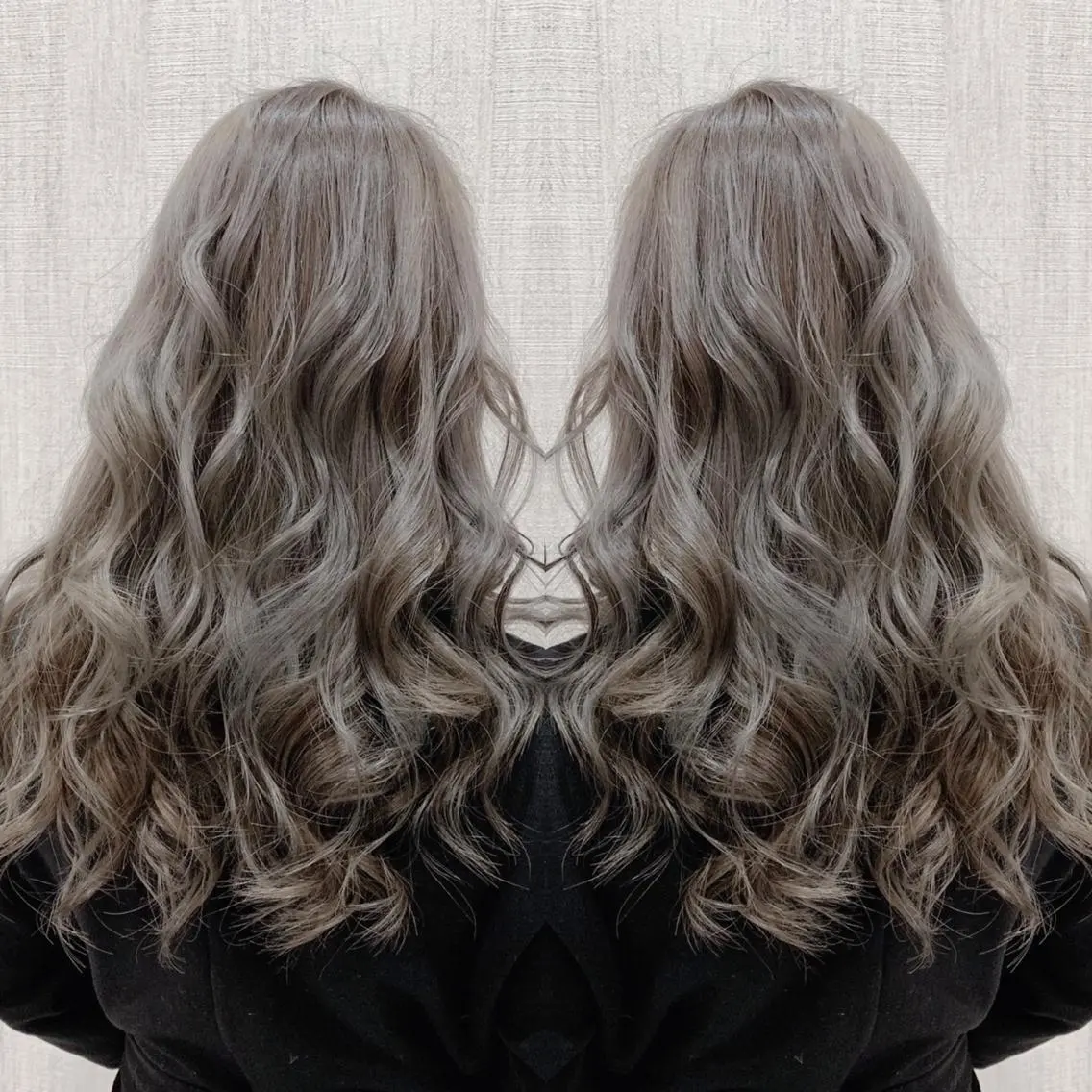 ロング カラー ヘアカラー トリートメント 店長✨レイヤー✖️ 髪質改善✖️韓国ヘアのヘアスタイル