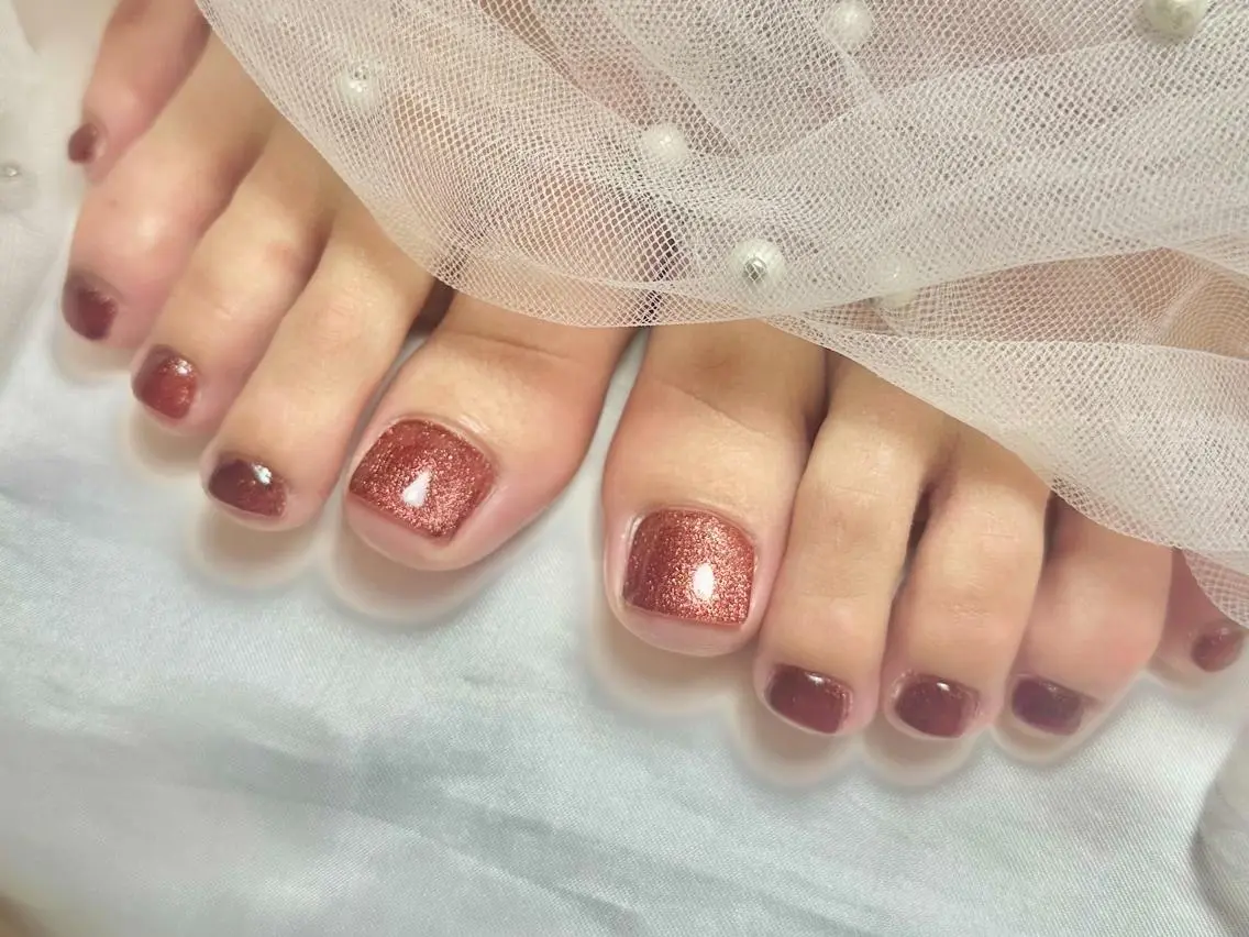 ネイル フットネイル ワンカラーネイル フットネイル 本町/北浜 peTiT Remiのネイルデザイン