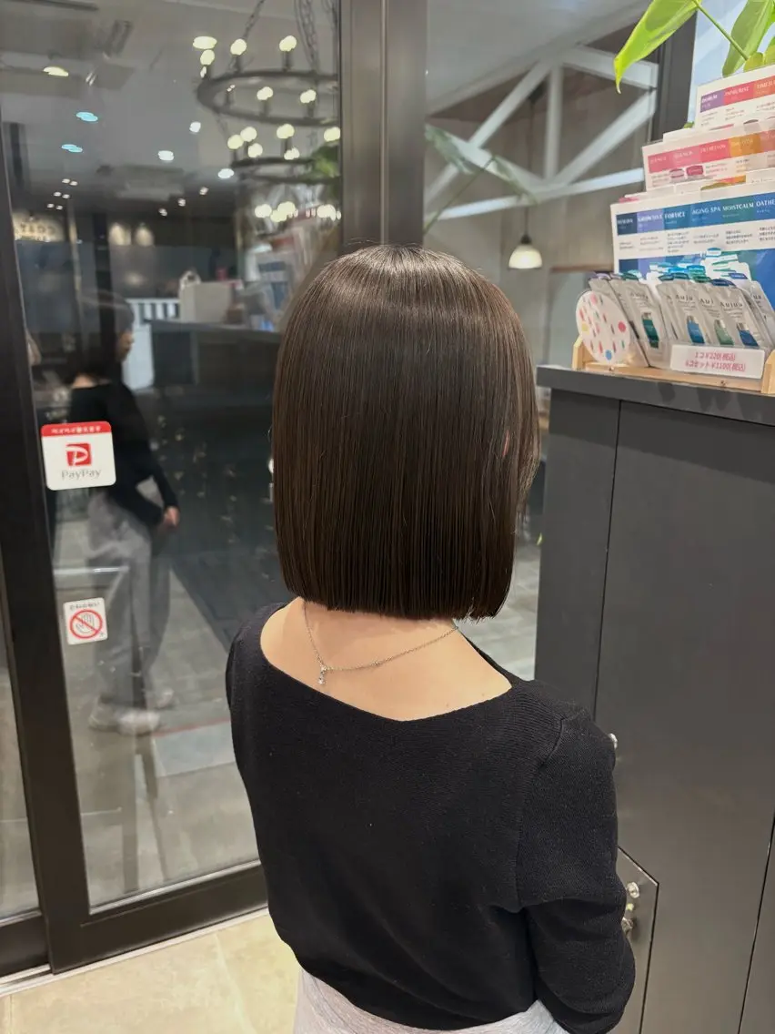 ショート ボブ 田村 亜衣華のヘアスタイル