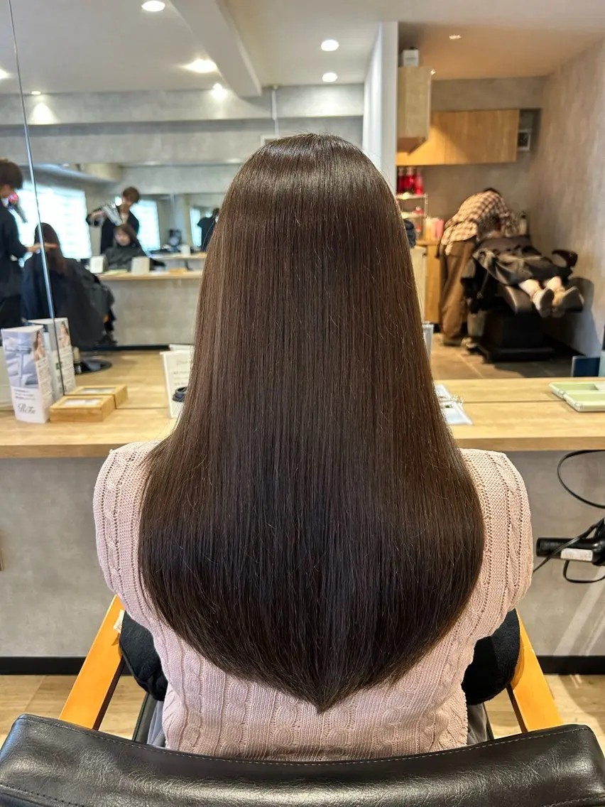 ロング カラー すずき🐈⬛🎀 こうた‼️のヘアスタイル