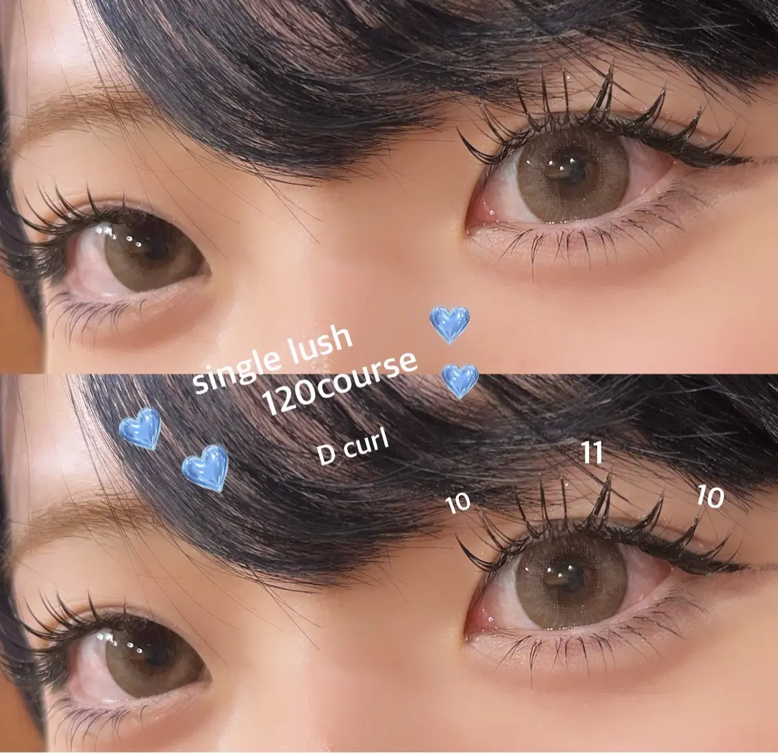 【人気No.1】💕高持続フラットラッシュ 120本💕束感コーティング付！の写真