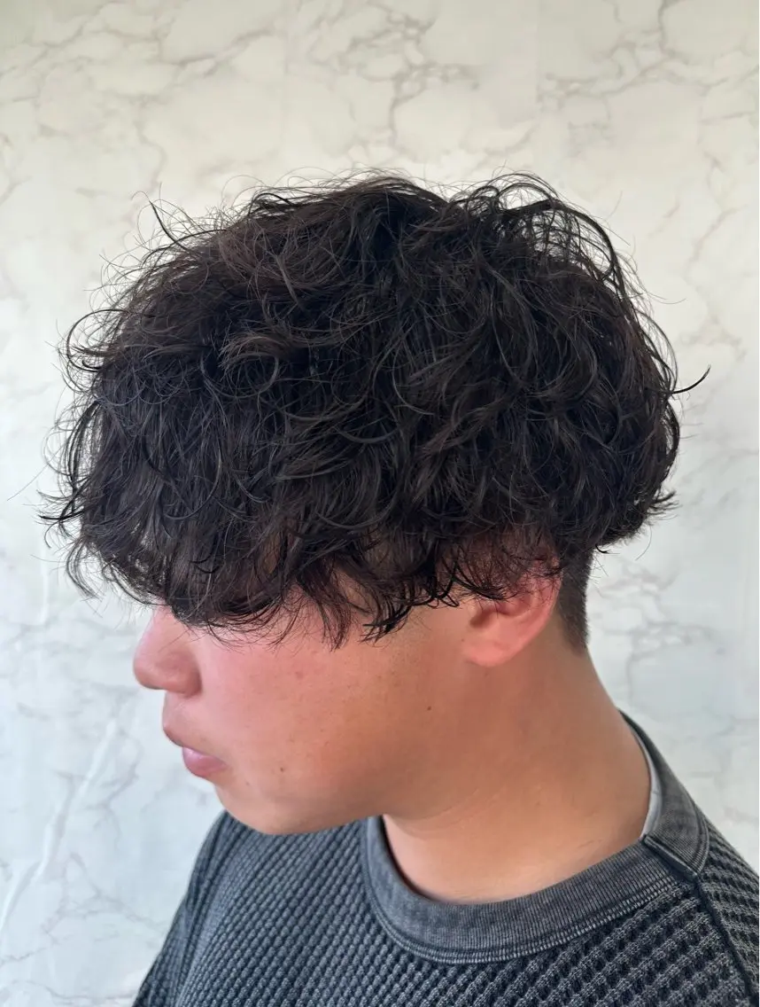 ショート パーマ 福本 ルミのヘアスタイル