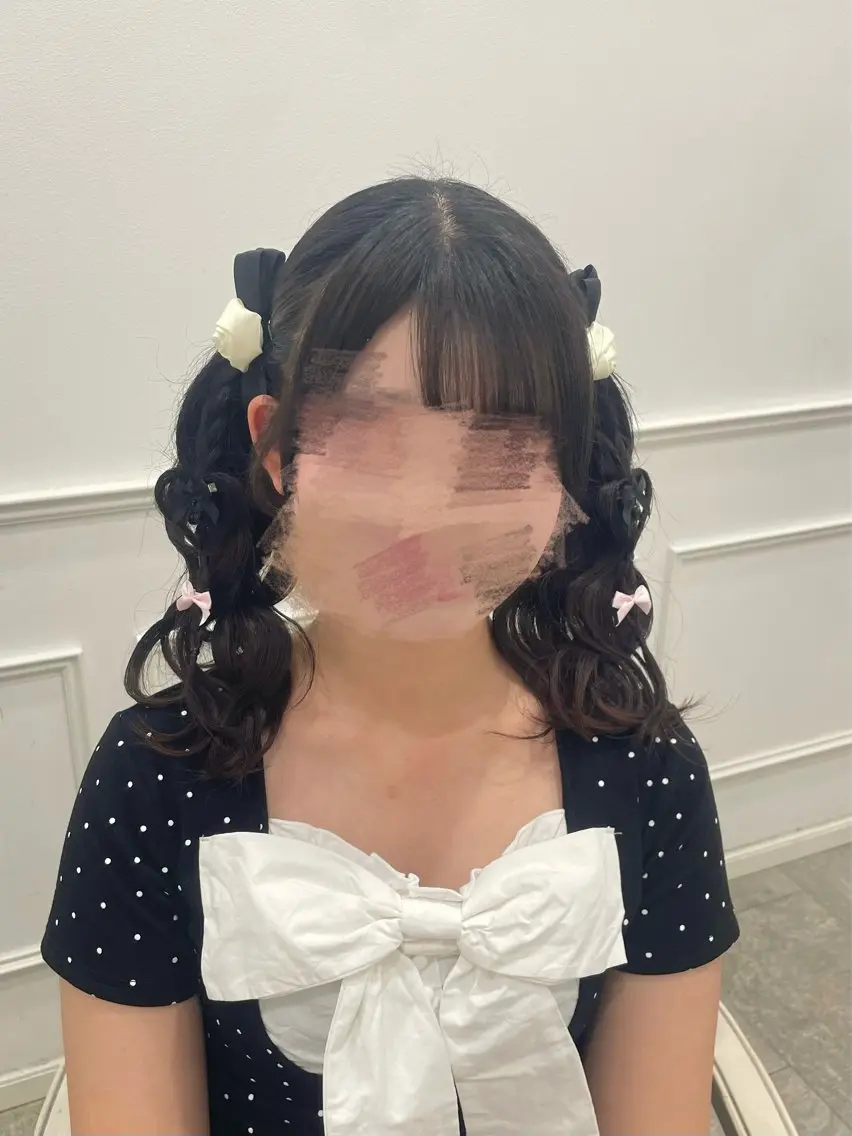 ミディアム ヘアアレンジ 中村 心のヘアスタイル