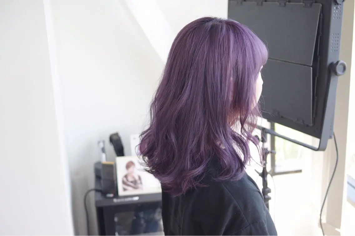 セミロング カラー 🌈ディレクター🌈 徳松優希のヘアスタイル