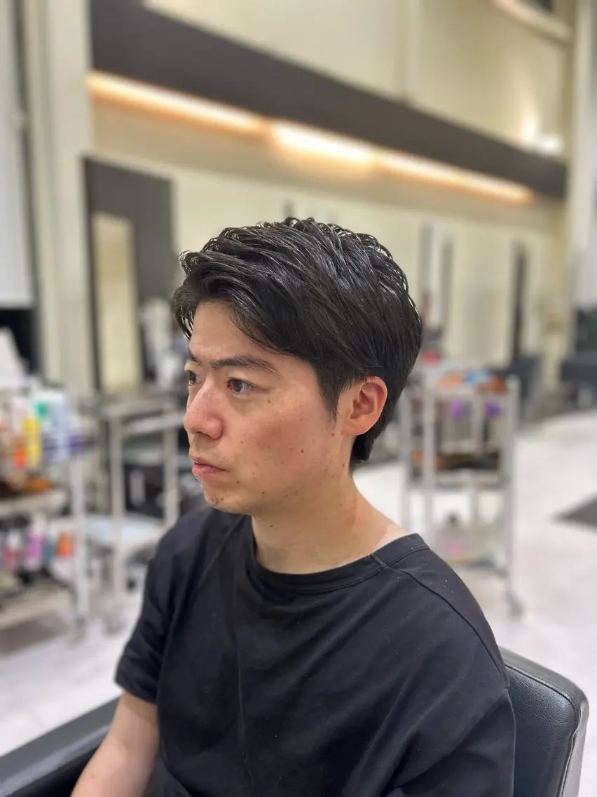 メンズ カトウ ヒロナミのヘアスタイル