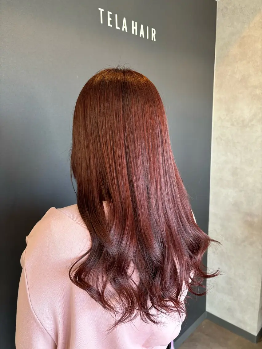 marbb付き コテ巻き風デジタルパーマ+3ステップトリートメントの写真
