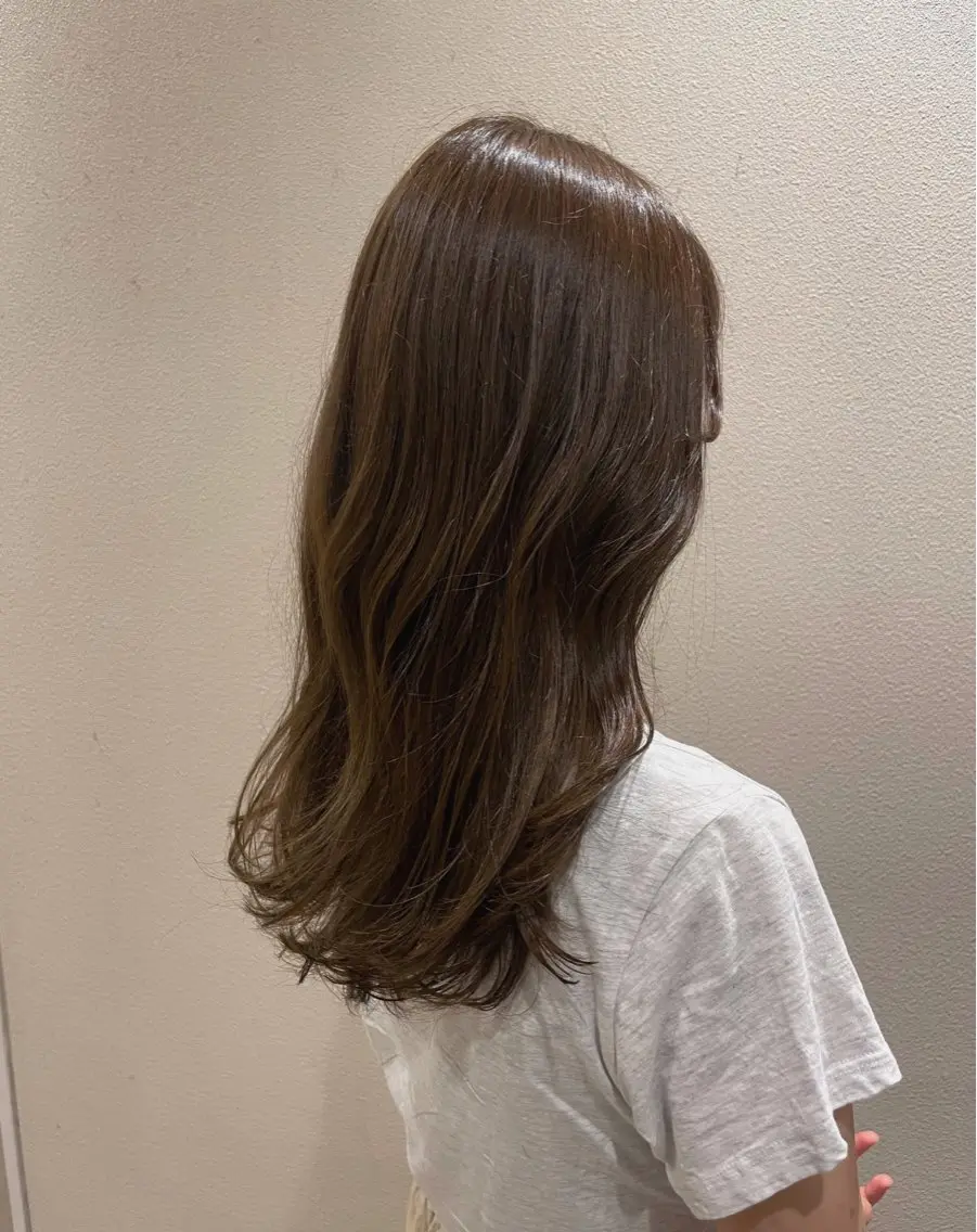 ロング カラー 🫧透明感カラー🫧 古川穂果のヘアスタイル