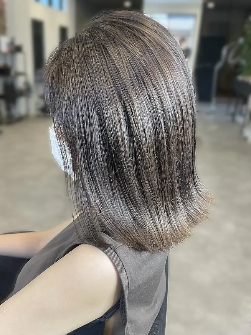 ミディアム カット ヘアカラー トリートメント 【髪質改善特化 /店長】香月龍太郎のヘアスタイル