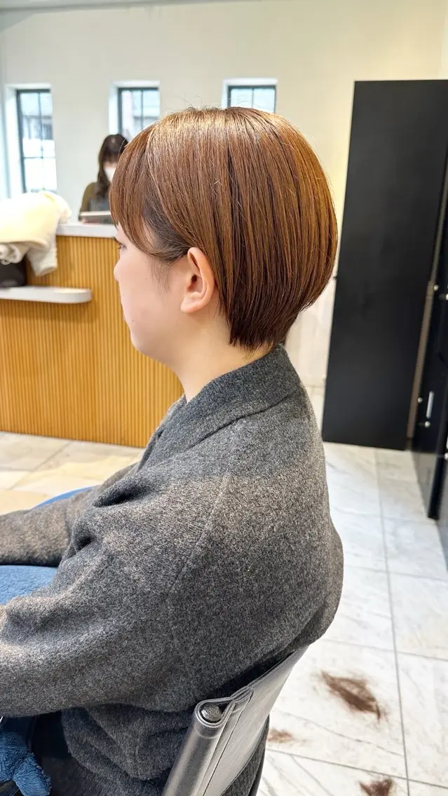 ショート カット Lidee kanonのヘアスタイル