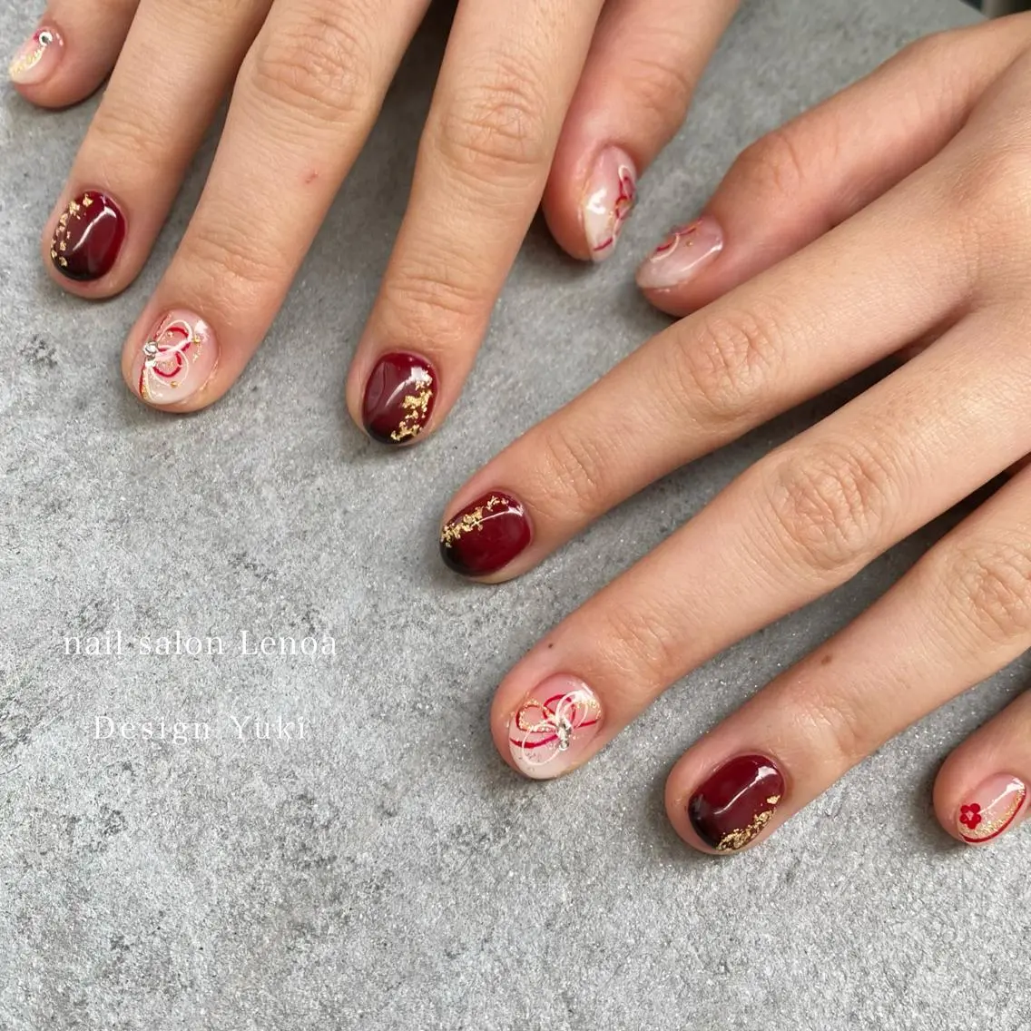 ネイル ハンドネイル Tielu Yukiのネイルデザイン