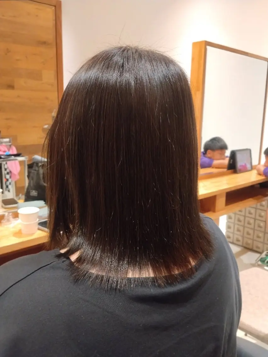 ミディアム 合田 美空のヘアスタイル