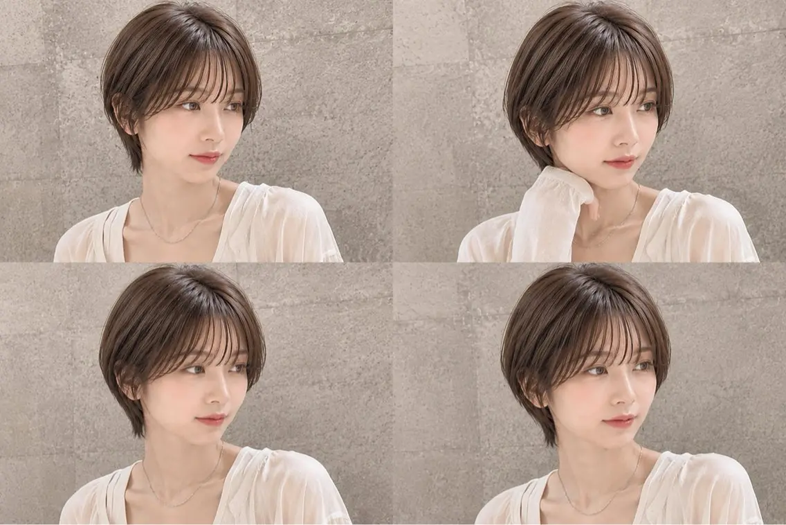 ショート カラー カット ヘアカラー トリートメント Garden 浅草蔵前のヘアスタイル