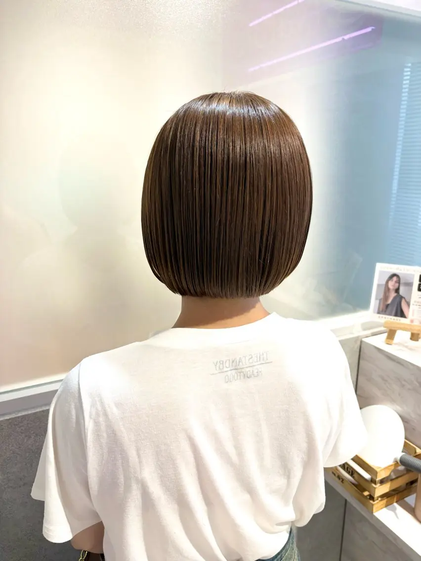 オーガニック艶カラー+カット+スプリナージュトリートメント(ホームケア付き)の写真