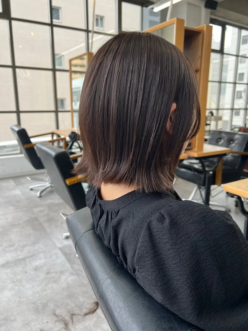 ショート カラー ボブ カット ヘアカラー ショートカット/ 岡山駅前/KAZUのヘアスタイル