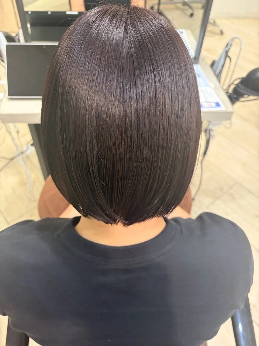 カラー オレンジ ヘアカラー トリートメント ・ キョウノスケのヘアスタイル