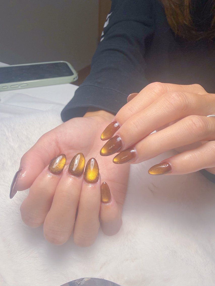 ネイル マグネットネイル Lina  nail beautyのネイルデザイン