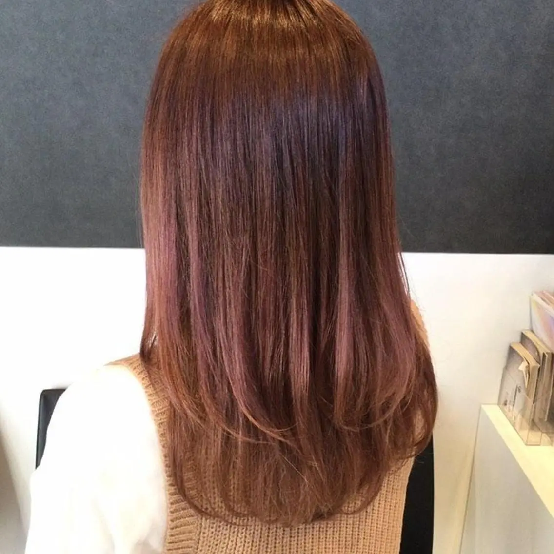 カラー グラデーションカラー ピンクカラー ヘアカラー ブリーチ/ヘアケア/ 艶髪/イギチハルのヘアスタイル