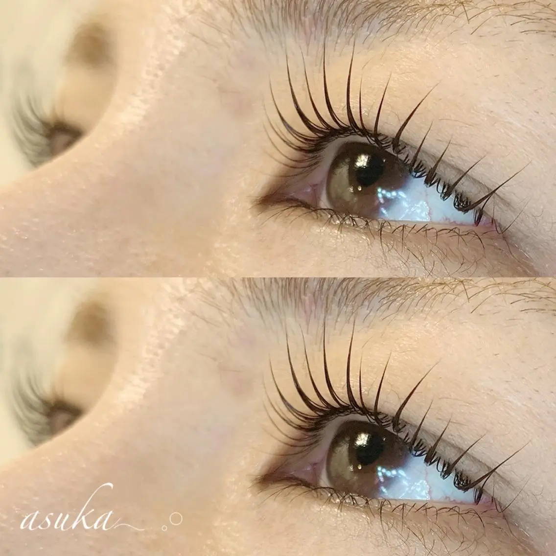 マツエク・マツパ パリジェンヌラッシュリフト brow&lash WAVEのマツエク・マツパデザイン