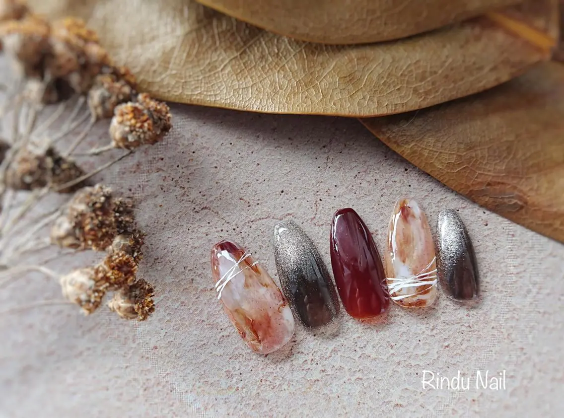 ネイル ニュアンスネイル Rindu Nail 名駅miniのネイルデザイン