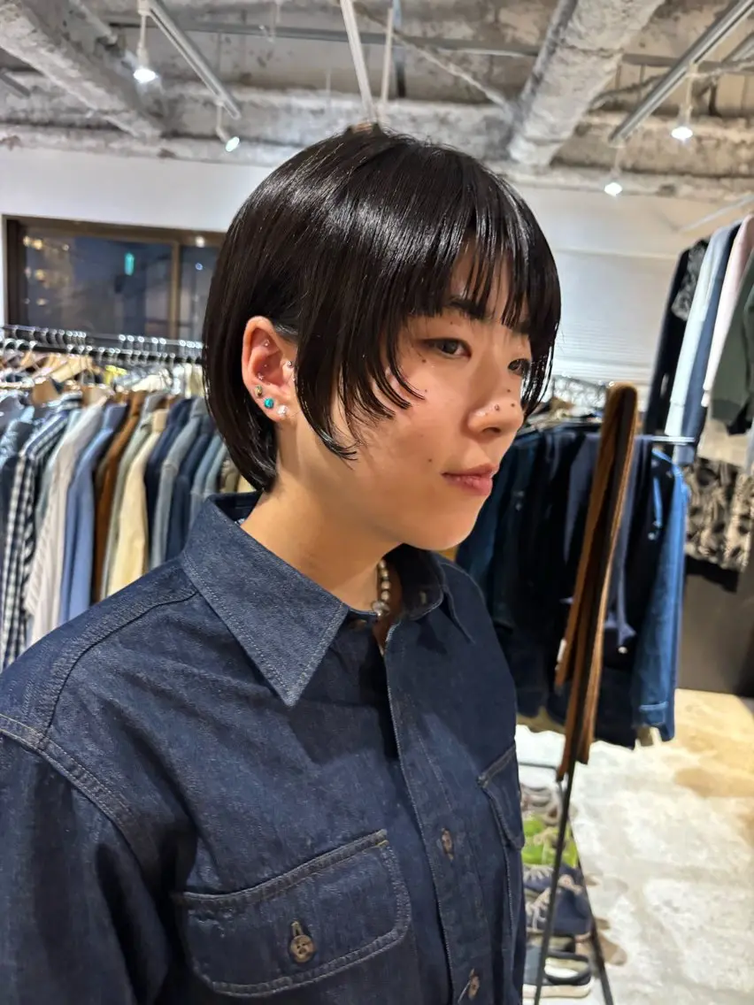 ショート カット Hayashi Shioriのヘアスタイル