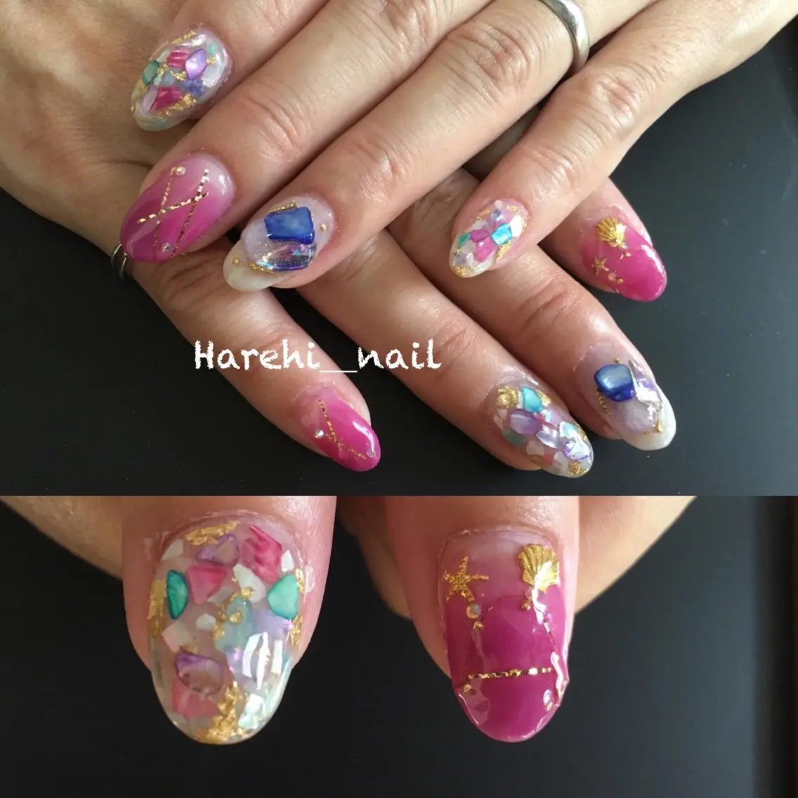 ネイル ハンドネイル Harehi_ nailのネイルデザイン