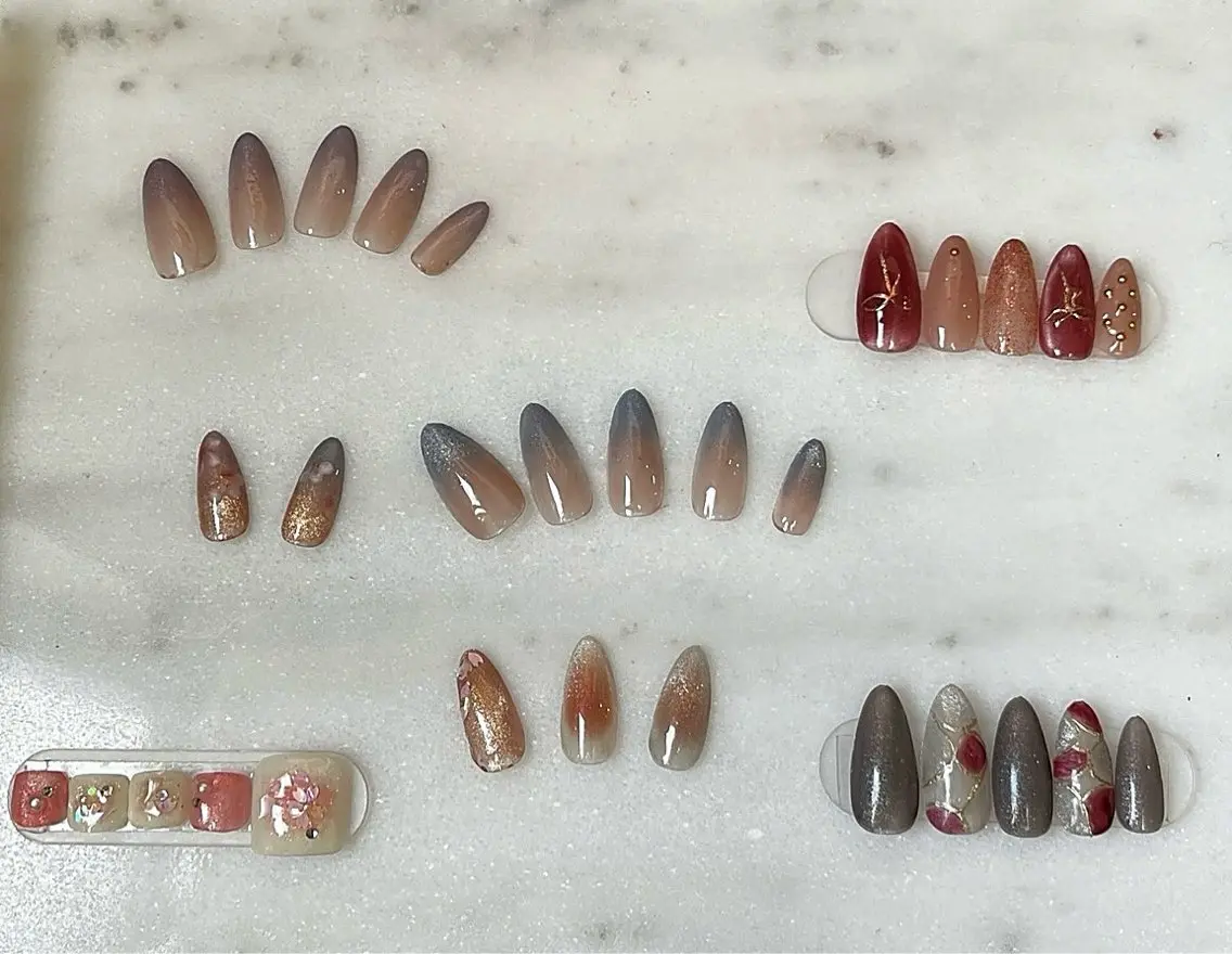 ネイル 春ネイル 〜Pearl me〜 Michiのネイルデザイン