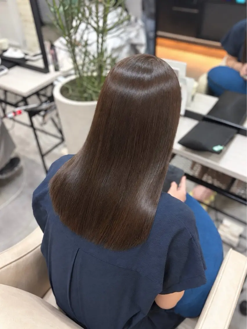 ロング ヘアカラー トリートメント ミユ/髪質改善・艶髪 /She.2新宿🩶のヘアスタイル