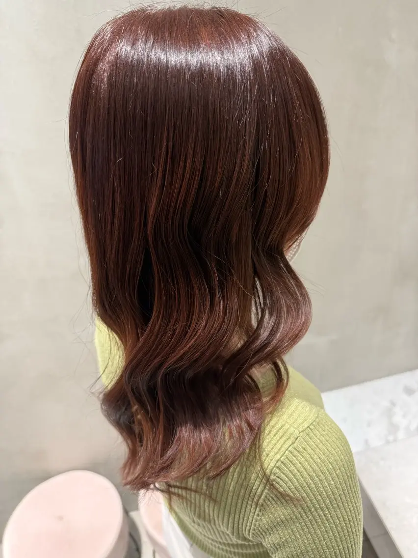 カラー ブリーチ 透明感艶髪カラー🫧 KAZUMAのヘアスタイル