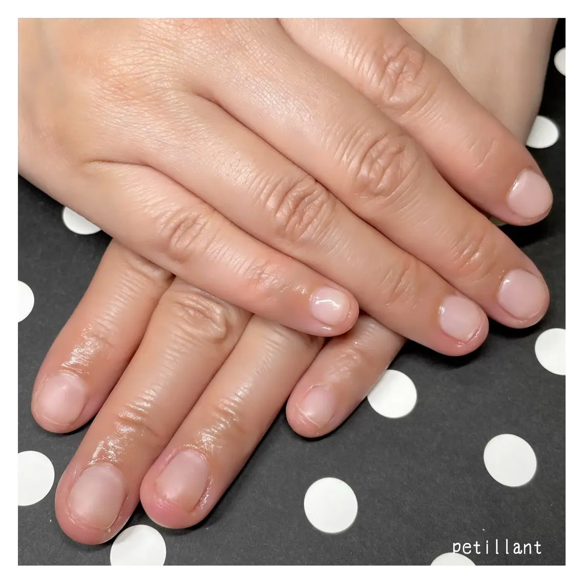 ネイル クリアネイル ジェルネイル マットネイル nail salon petillantのネイルデザイン
