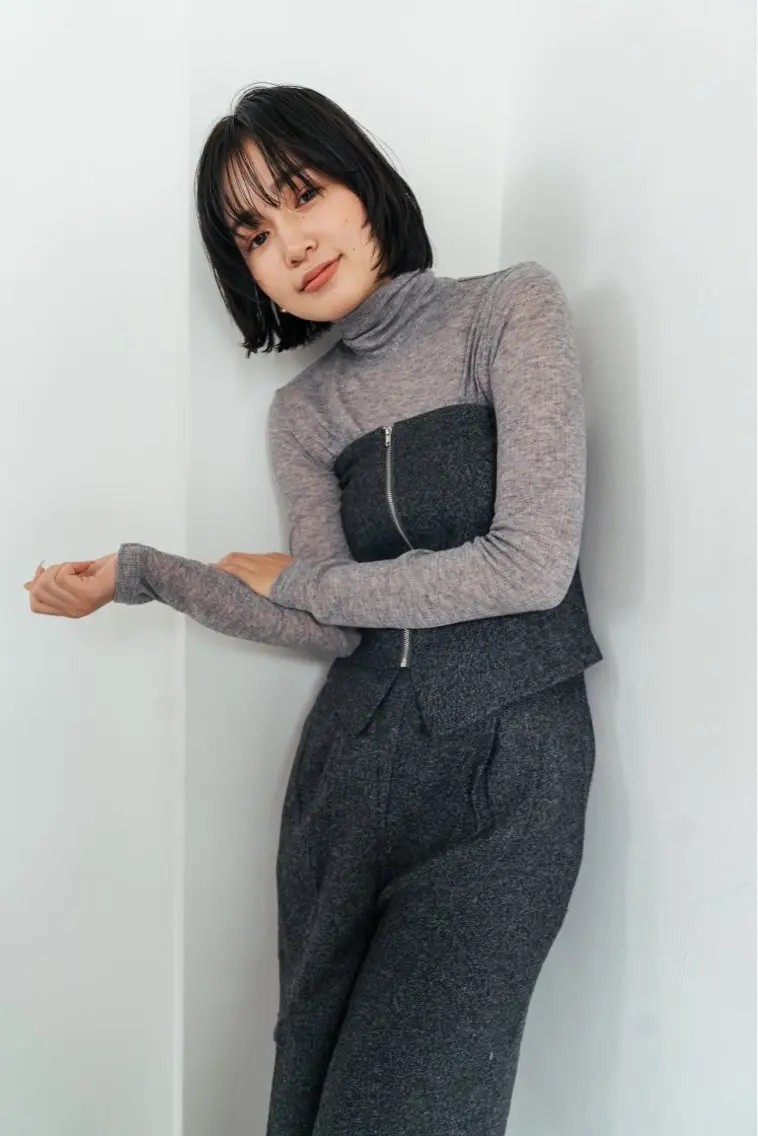 ショート レイヤー/ボブパーマ ⭐️NAOKIのヘアスタイル