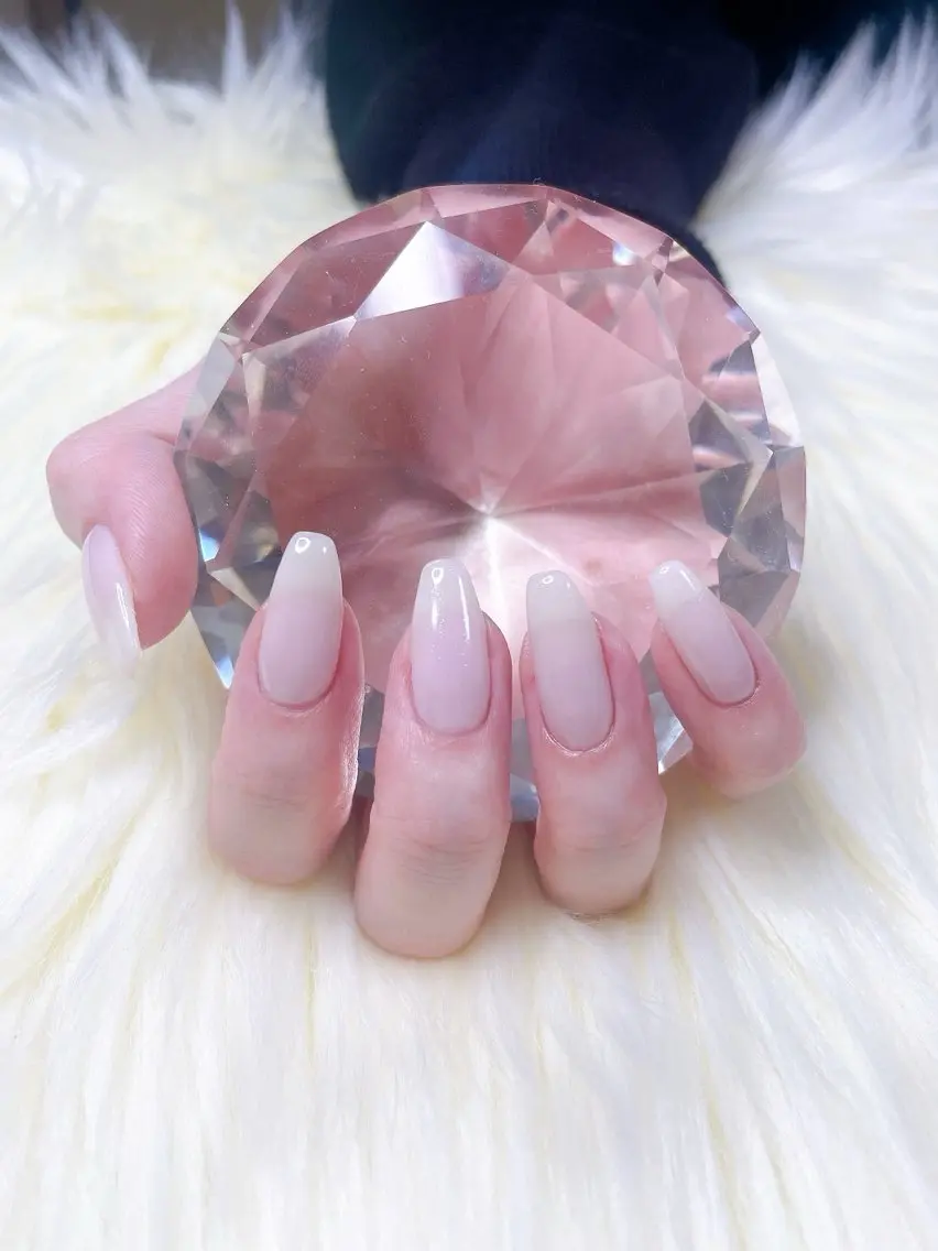 ネイル オフィスネイル ワンカラーネイル シンプルネイル ハンドネイル cherish nailのネイルデザイン