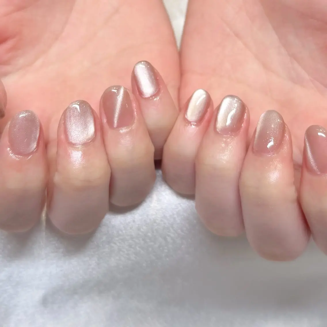 ネイル ハンドネイル mau🩵 堺筋本町nailのネイルデザイン